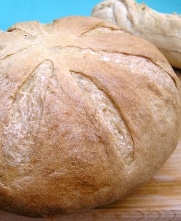 Pain blanc sur poolish