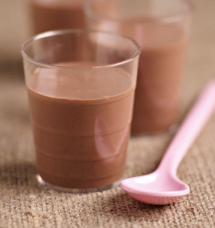 Panacotta au chocolat 