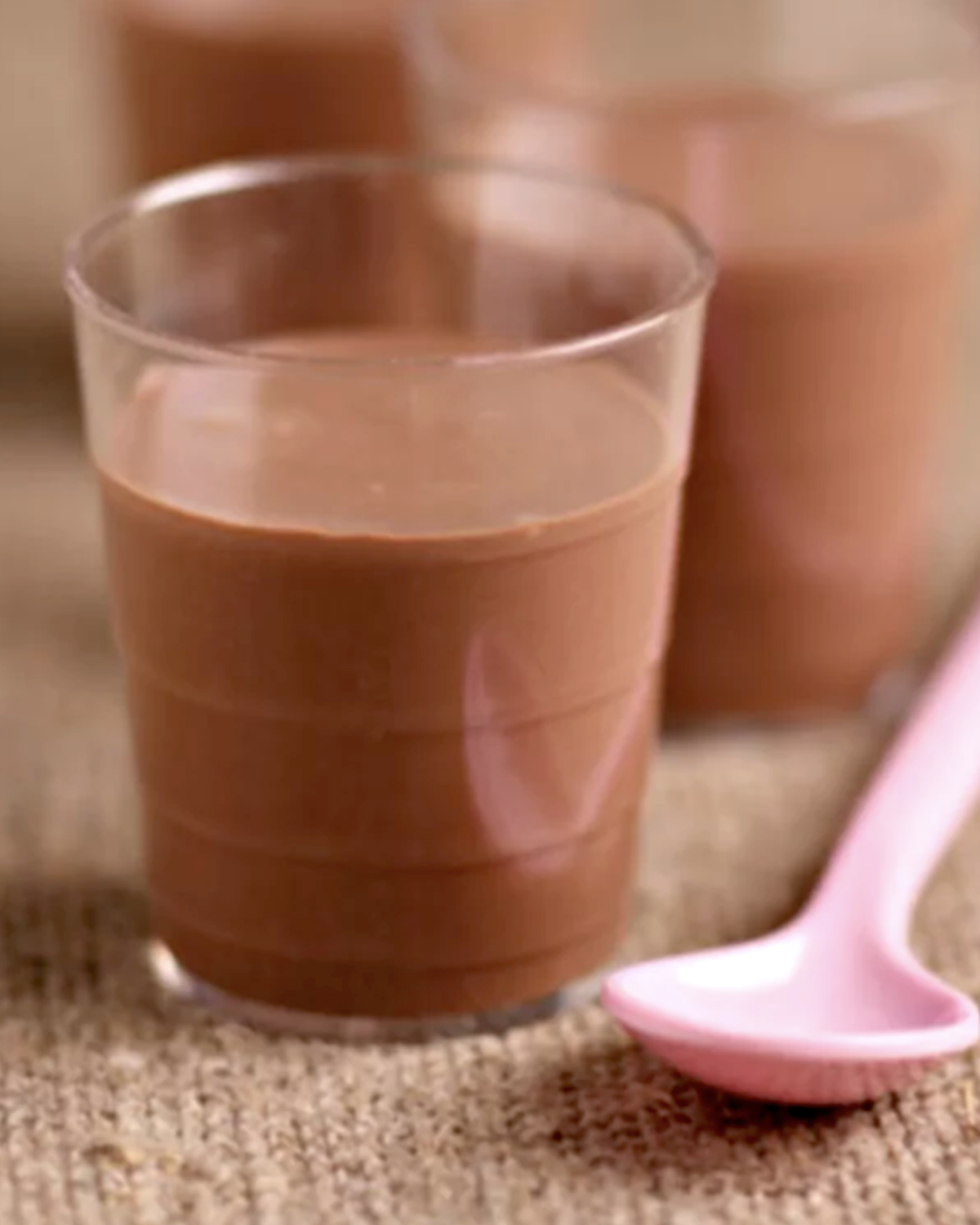 Pannacotta au chocolat sans oeufs sans gluten