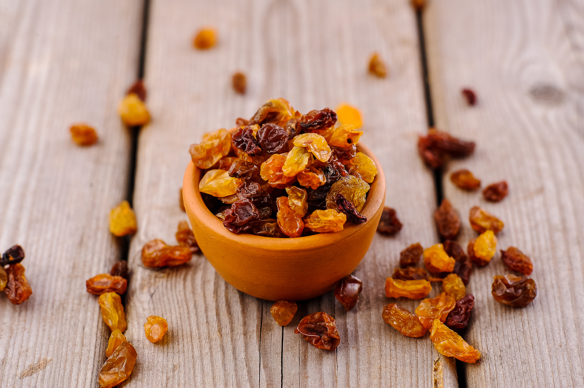 Raisins secs ©sharshonm shutterstock