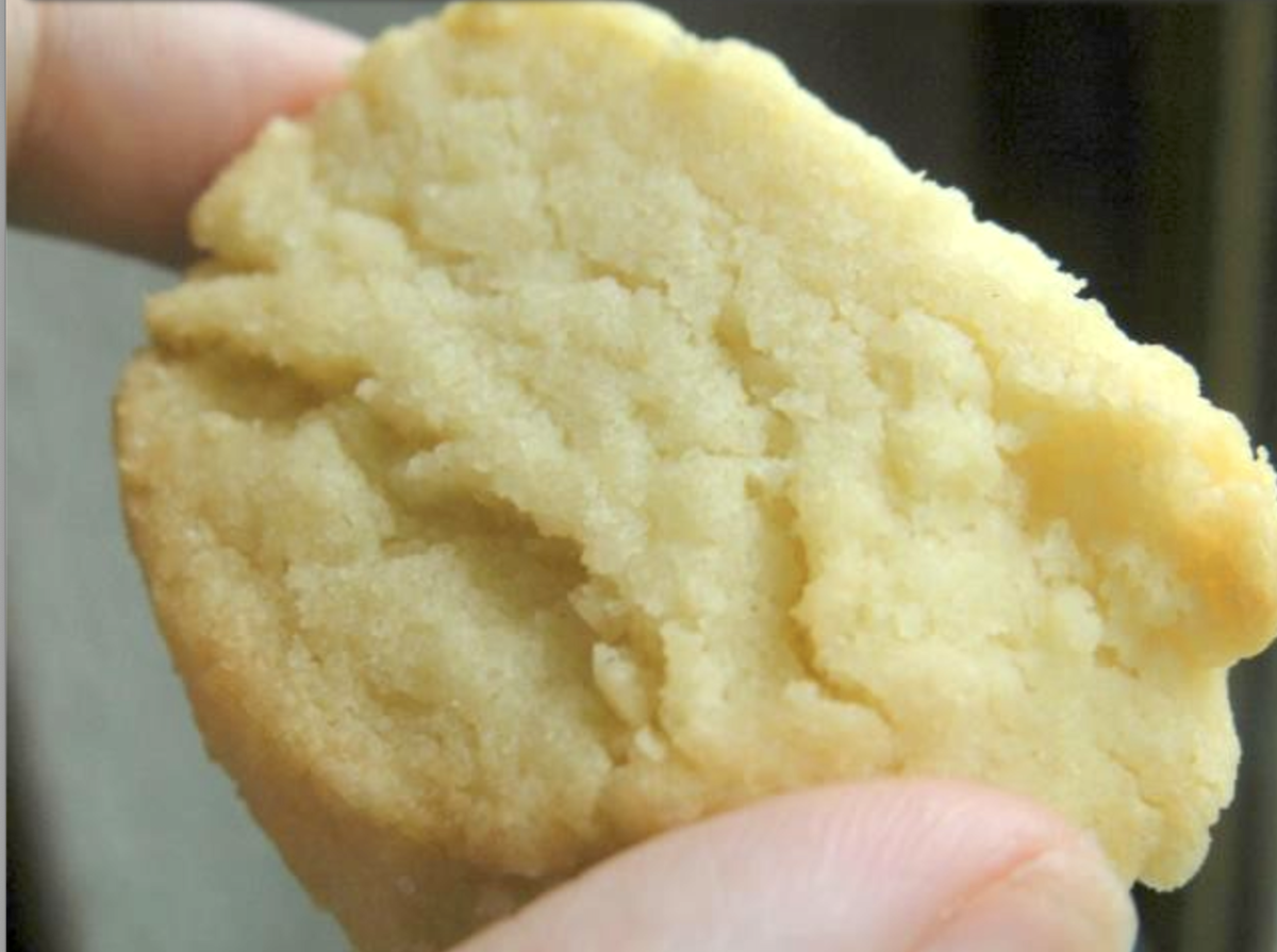 Sablés à la farine torréfiée sans oeufs