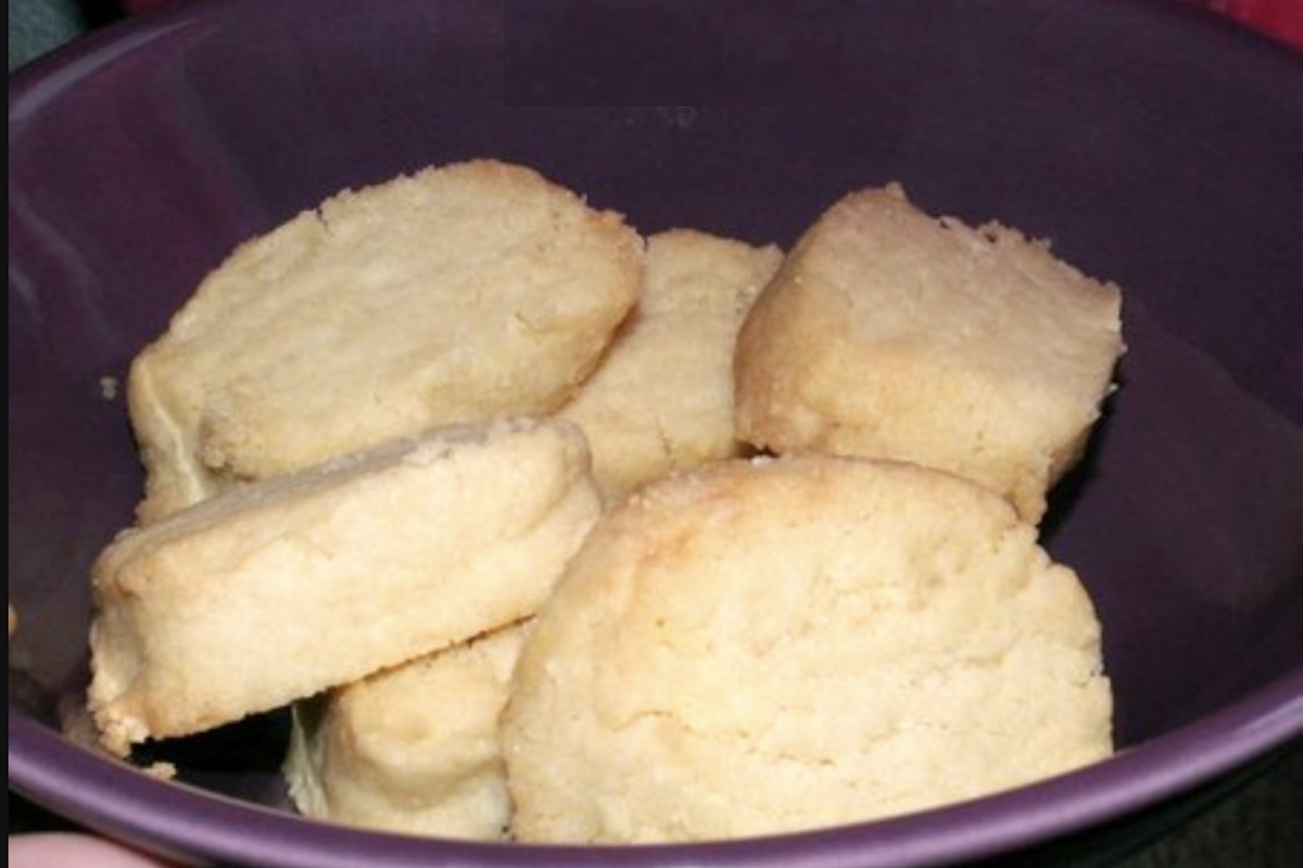 Sablés à la farine torréfiée sans oeufs