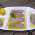 Sardines fraîches marinées à l'huile d'olive et au citron