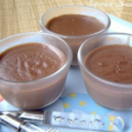 Crèmes au chocolat sans oeufs