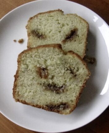 Cake aux bananes et au chocolat Daim sans gluten