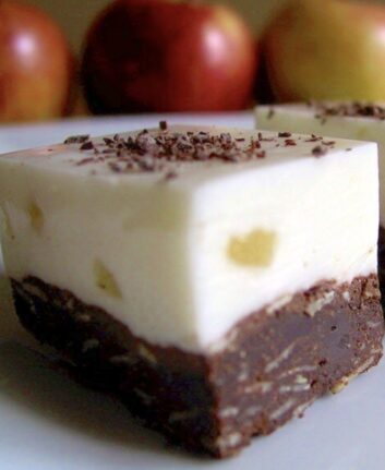 Carrés chocolatés à la fève tonka sans oeufs