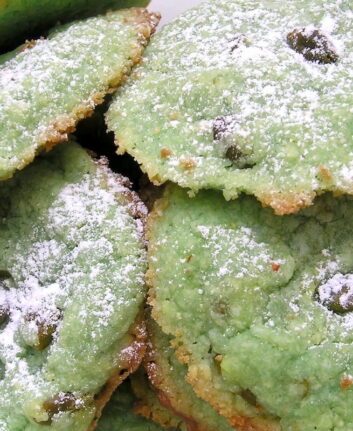 Cookies à la pistache