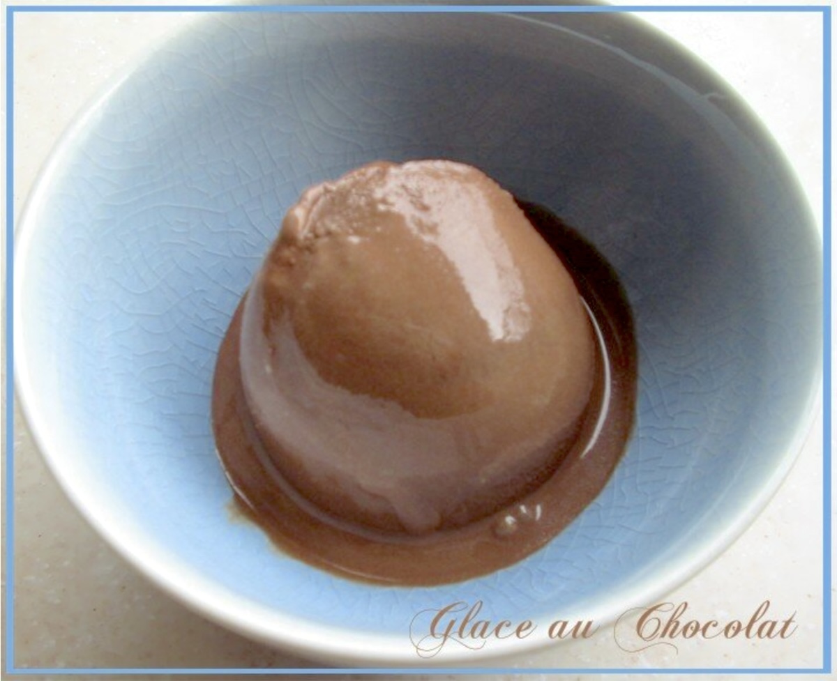 Glace au chocolat de Pierre Hermé sans oeufs