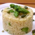 Risotto aux asperges et aux pistaches