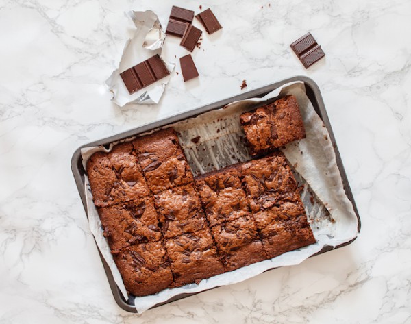Brownie au chocolat sans oeufs sans gluten ©Shebek shutterstock