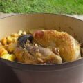 Pintade aux fruits d'automne