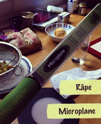 Râpe microplane