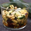 Tartare de courgettes