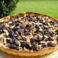 Tarte aux quetsches et aux amandes