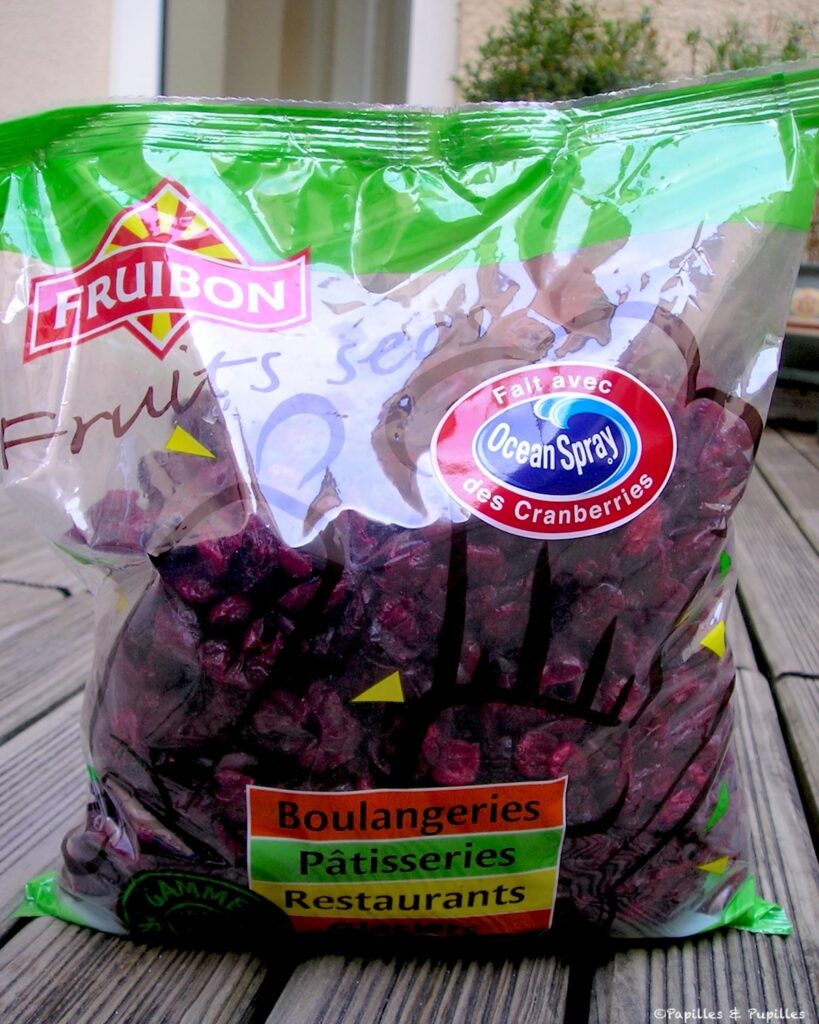 Cranberries séchées