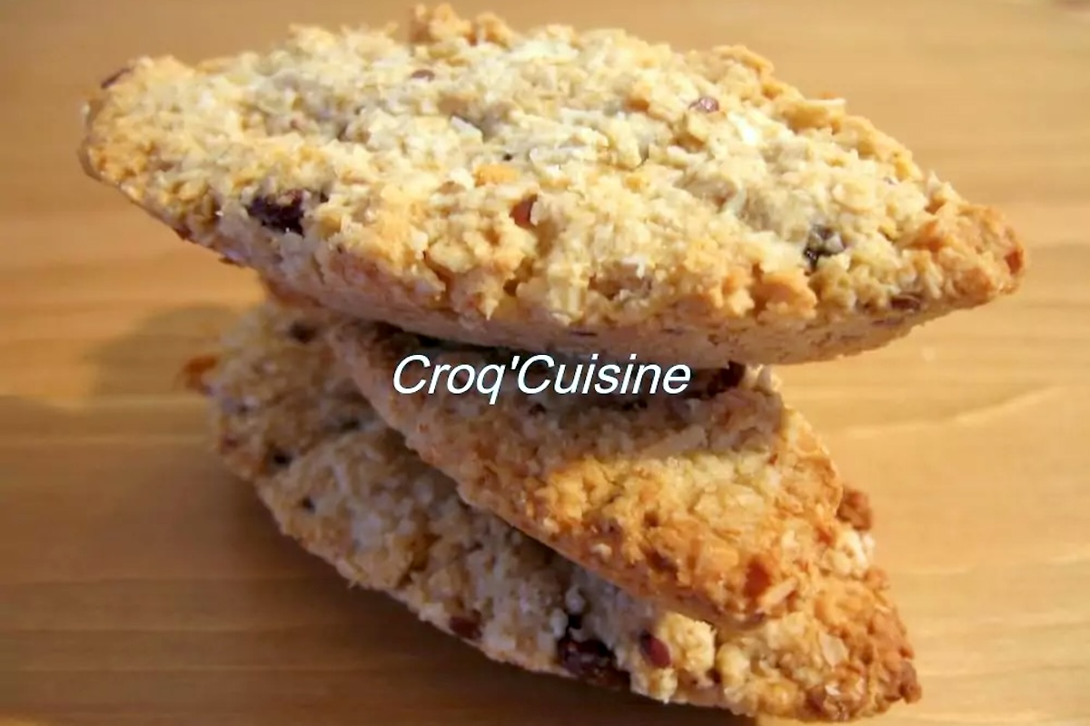 Barres de céréales aux flocons d'avoine sans oeufs