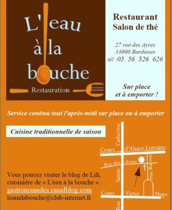 L'eau à la bouche