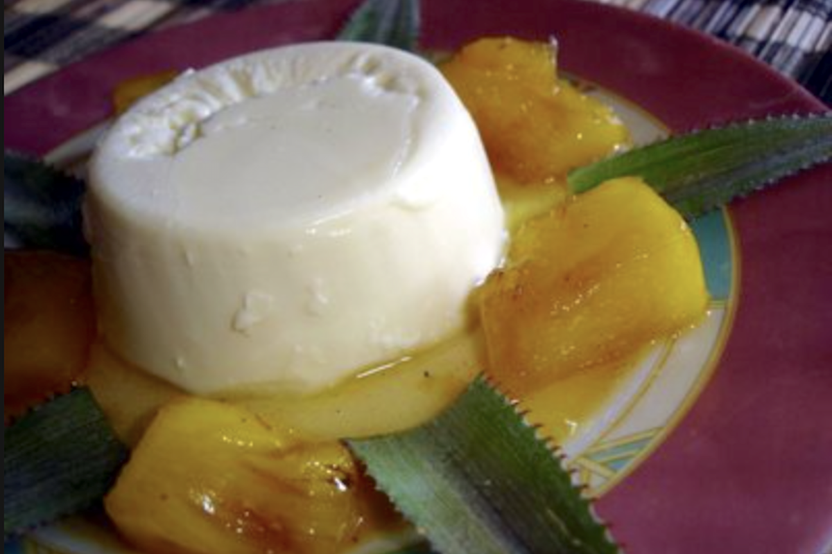 Panacotta coco sans oeufs sans gluten