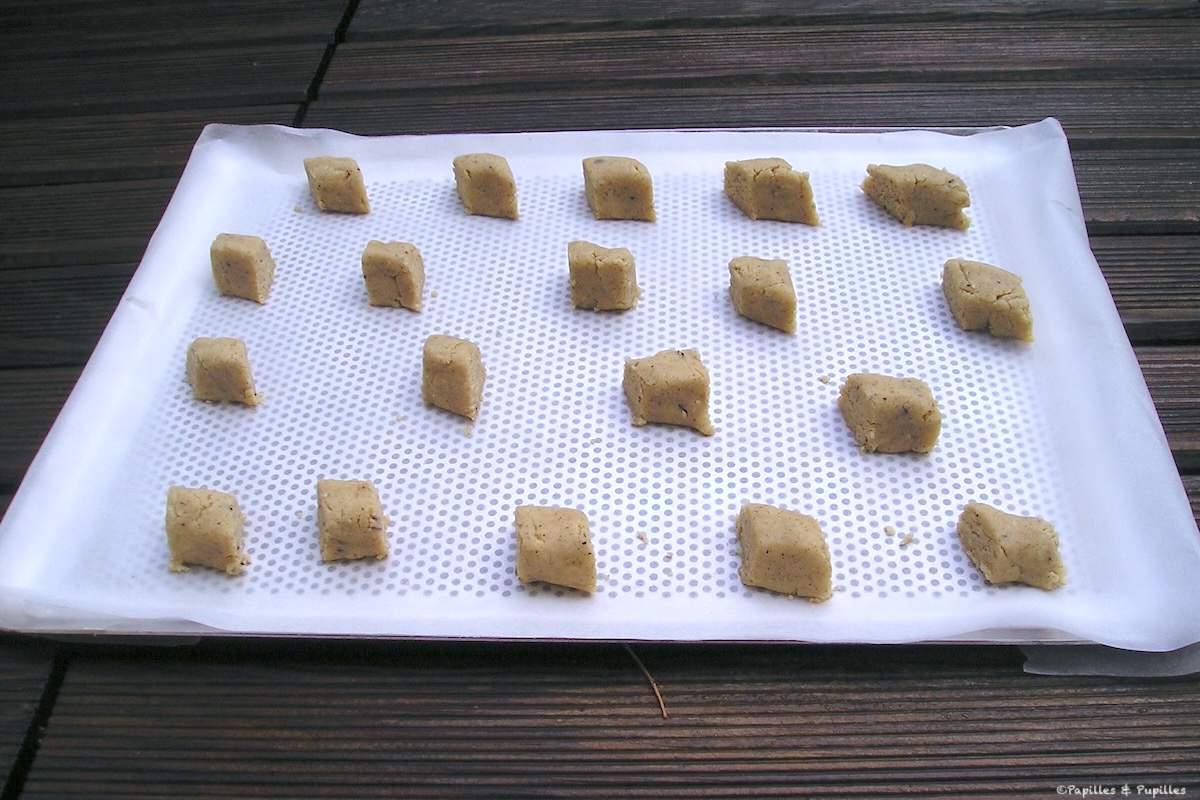 Vanille kipferl avant cuisson