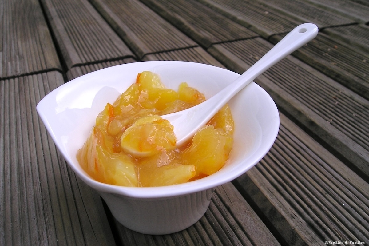 Confiture d'oranges au micro ondes