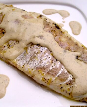 Filet de bar sauce vanillée