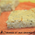 Sablés à l'orange et aux graines de pavot