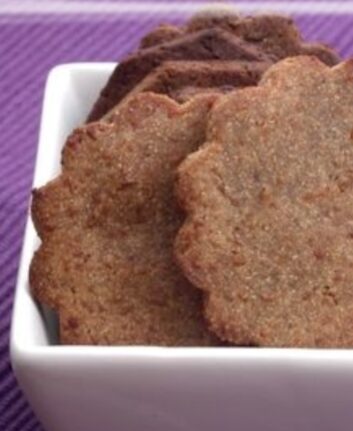 Biscuits à la farine de châtaignes sans gluten