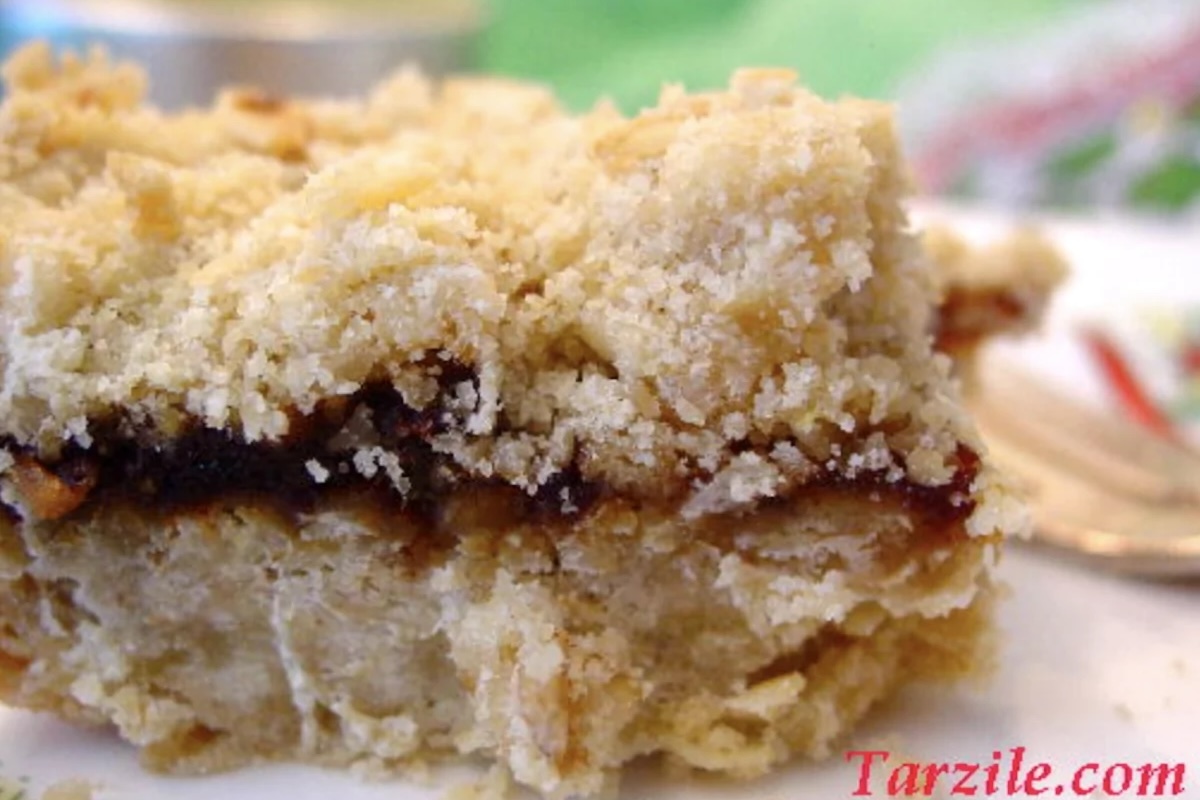 Carré aux dattes sans oeufs