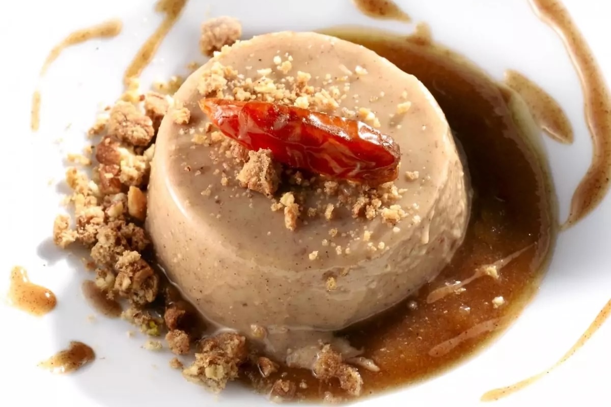 Entremets velouté au lait d’avoine et dattes Medjool