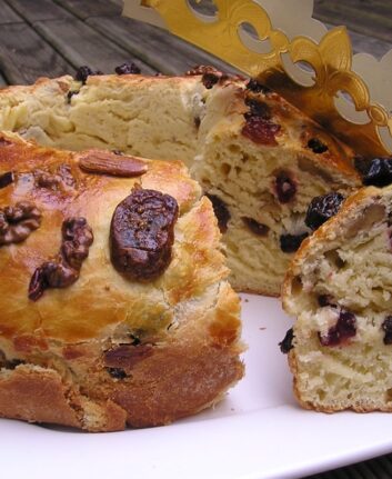 Galette des rois briochée