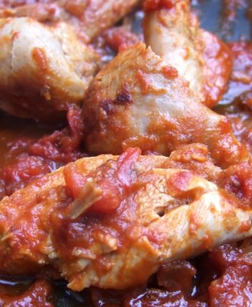 Cuisse de dinde à la tomate