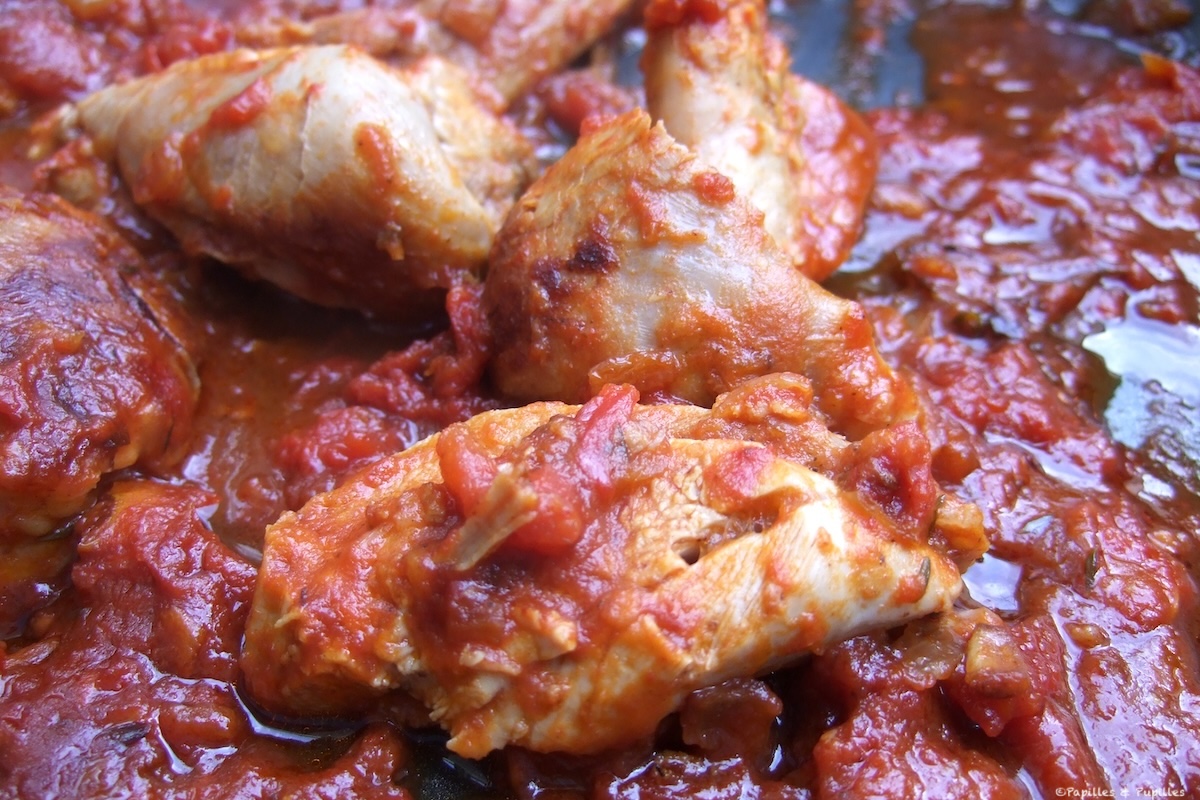 Cuisse de dinde à la tomate