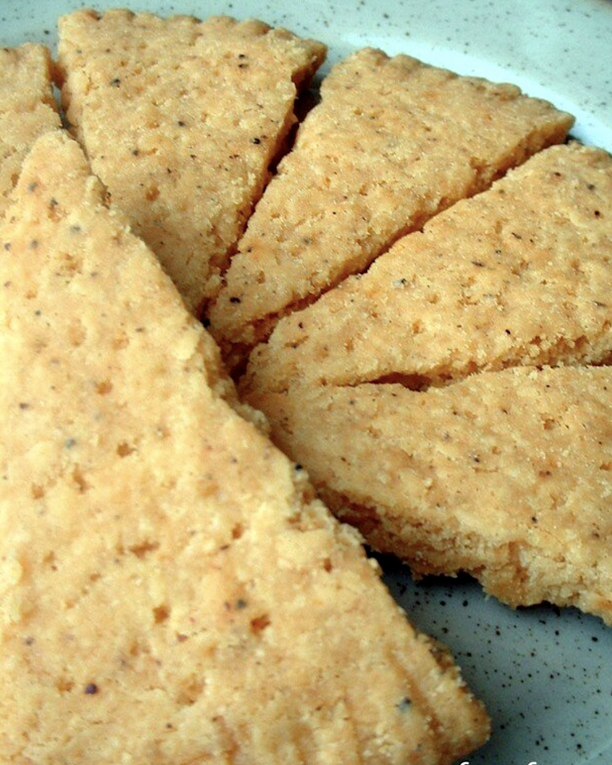 Shortbreads au cheddar et au piment d'Espelette sans oeufs