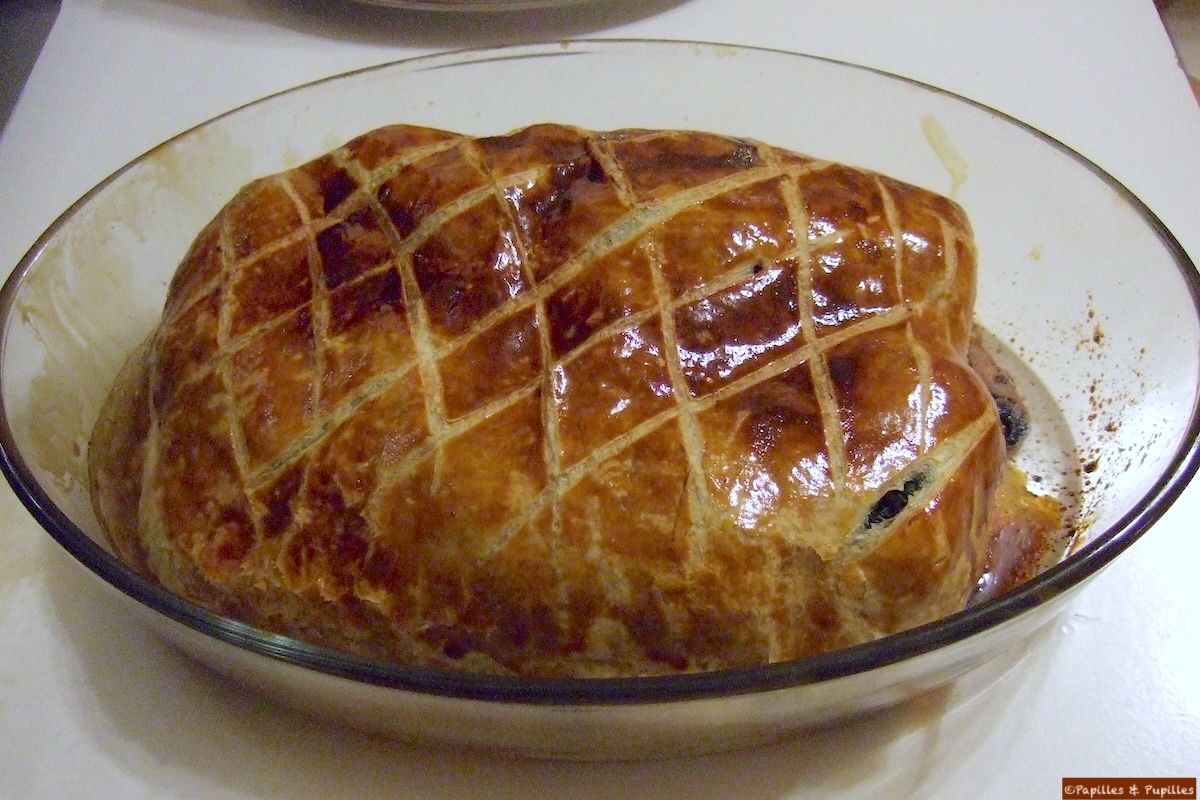 Filet mignon en croûte doré à la sortie du four