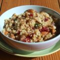 Boulghour aux cranberries, amandes et graines de tournesol
