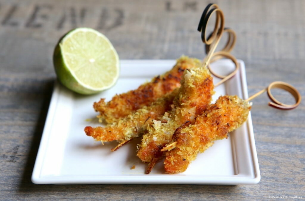 Gambas à la noix de coco de Trish Deseine