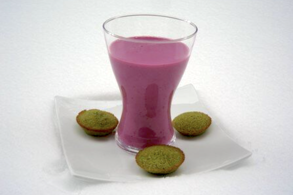 Mousse de cranberries soyeuse sans oeufs, sans lait, sans gluten