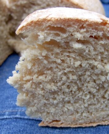 Pain à l'ancienne au levain fermentescible