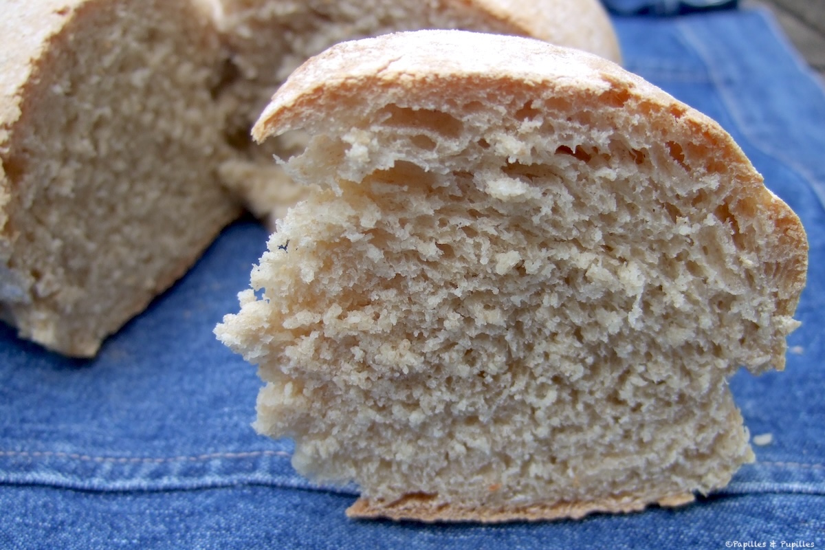 Pain à l'ancienne au levain fermentescible