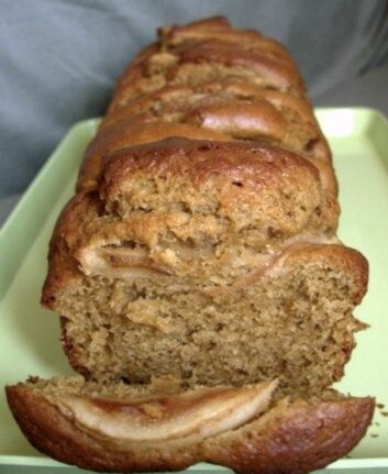 Gâteau aux poires sans lait sans gluten