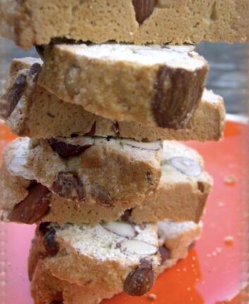 Croquants aux amandes sans oeufs