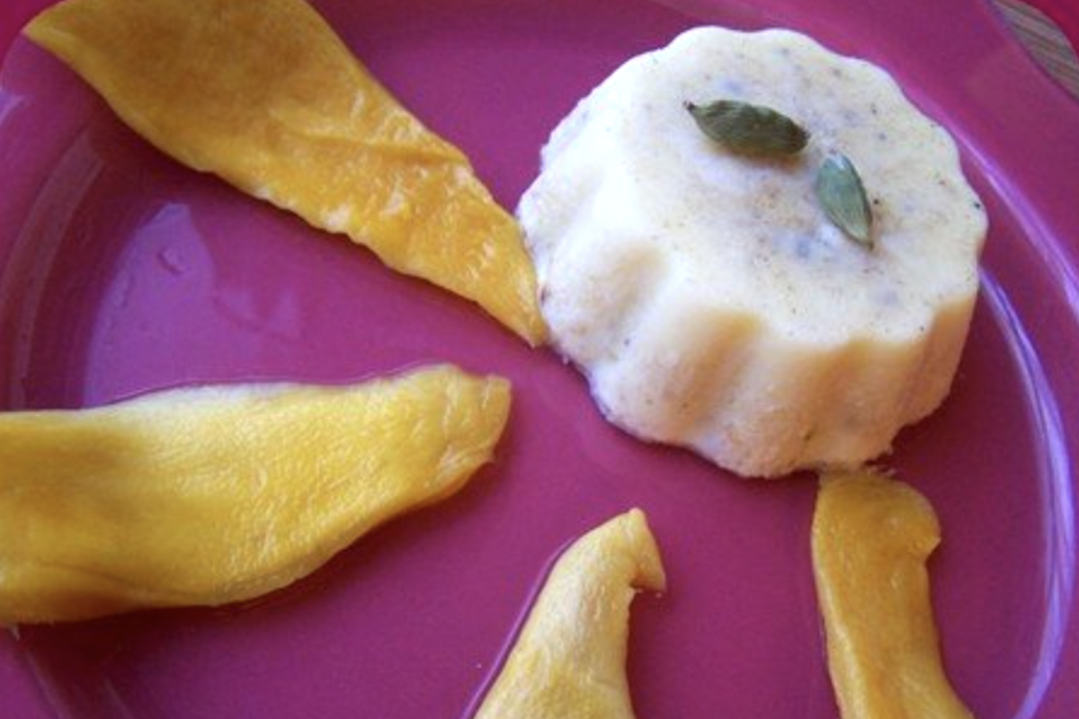 Kulfi aux amandes, pistaches sans oeufs sans gluten