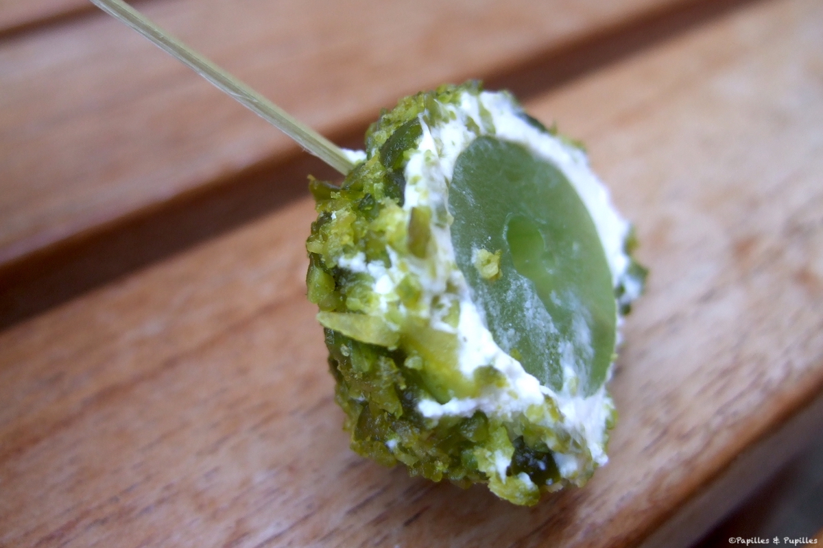 Bouchées à la pistache