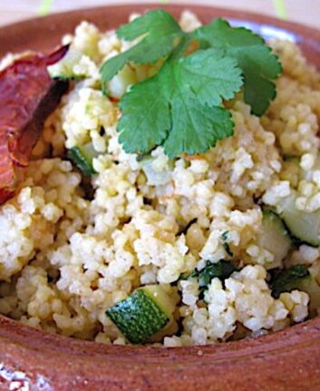 Millet au lait de coco sans oeufs sans lait sans gluten