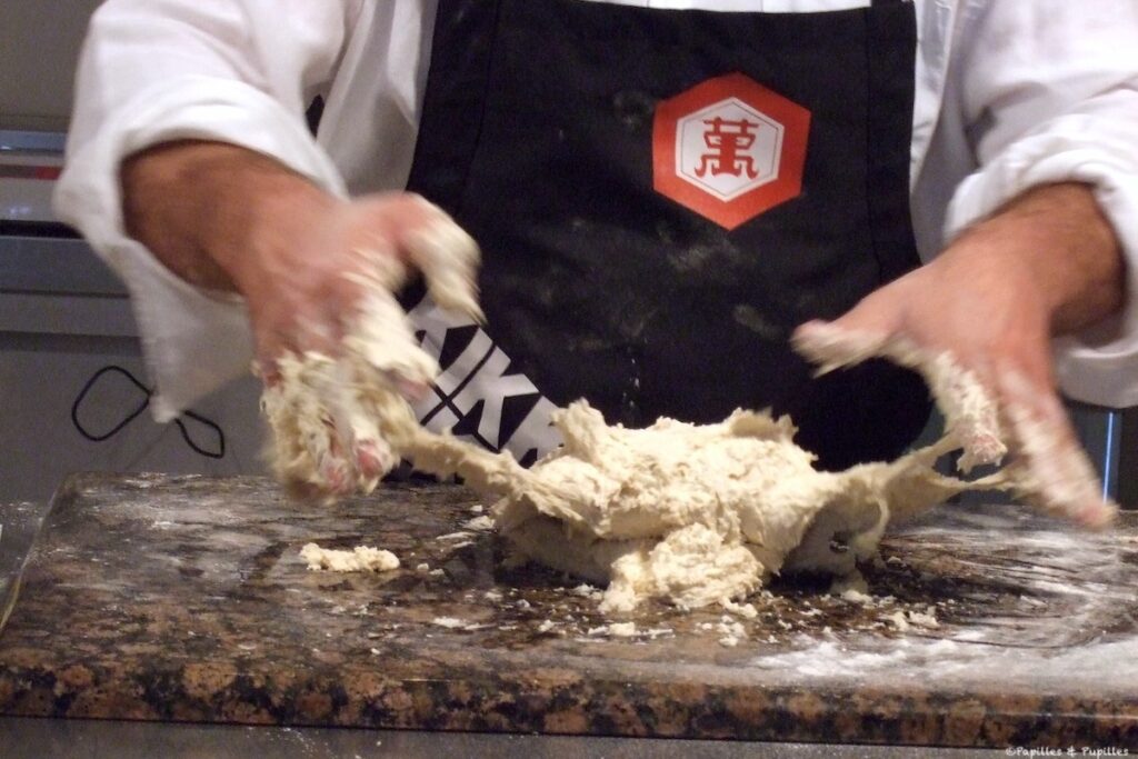 Travaillez la pâte