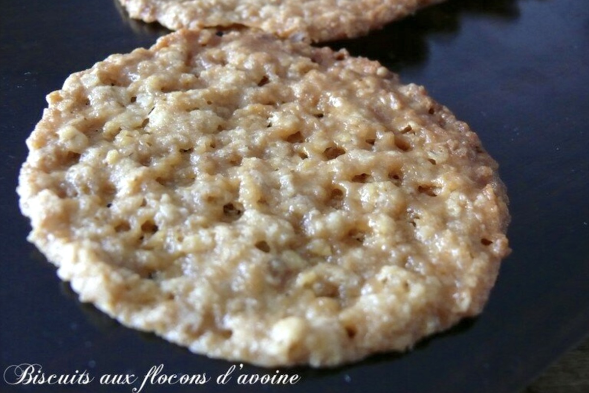 Biscuits aux flocons d'avoine sans oeufs