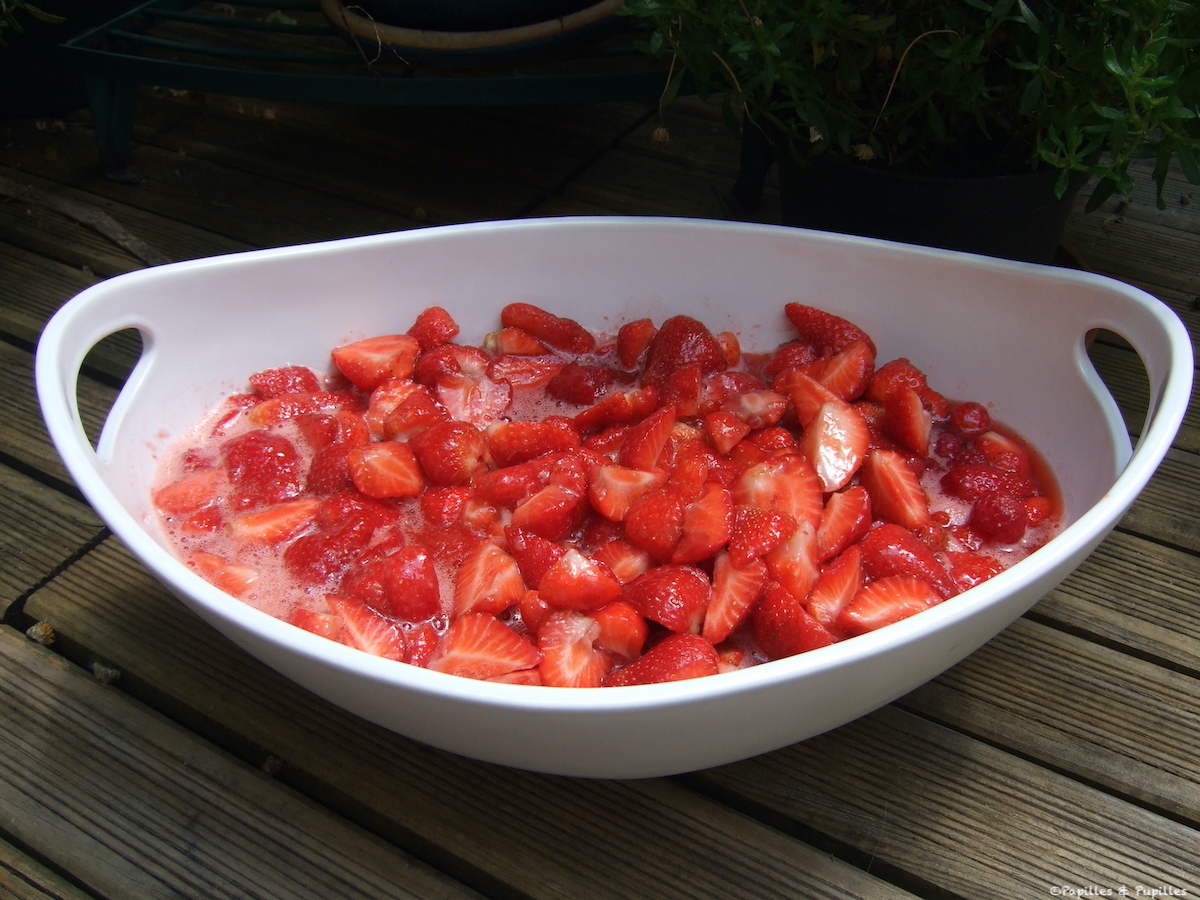 Salade de fraises aux saveurs estivales