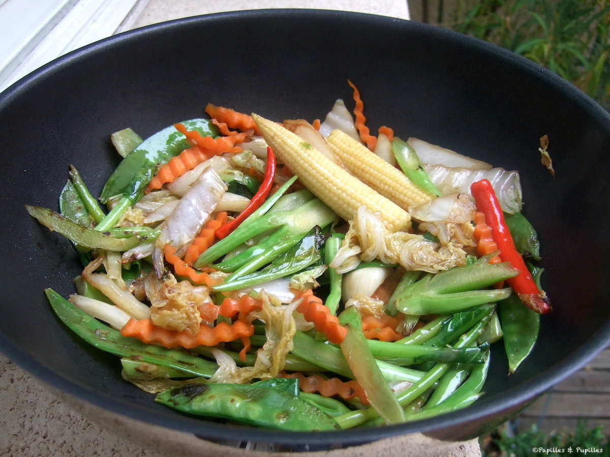 Légumes au wok