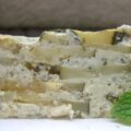Terrine de courgettes fromage frais menthe