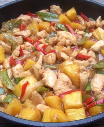 Poulet à l'ananas